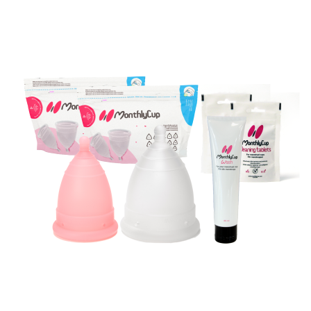 MonthlyCup Start kit - size Plus and Normal